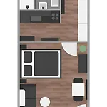 Bernhards Kossgasse - Gratis Parken, Klimaanlage & Balkon Apartment *